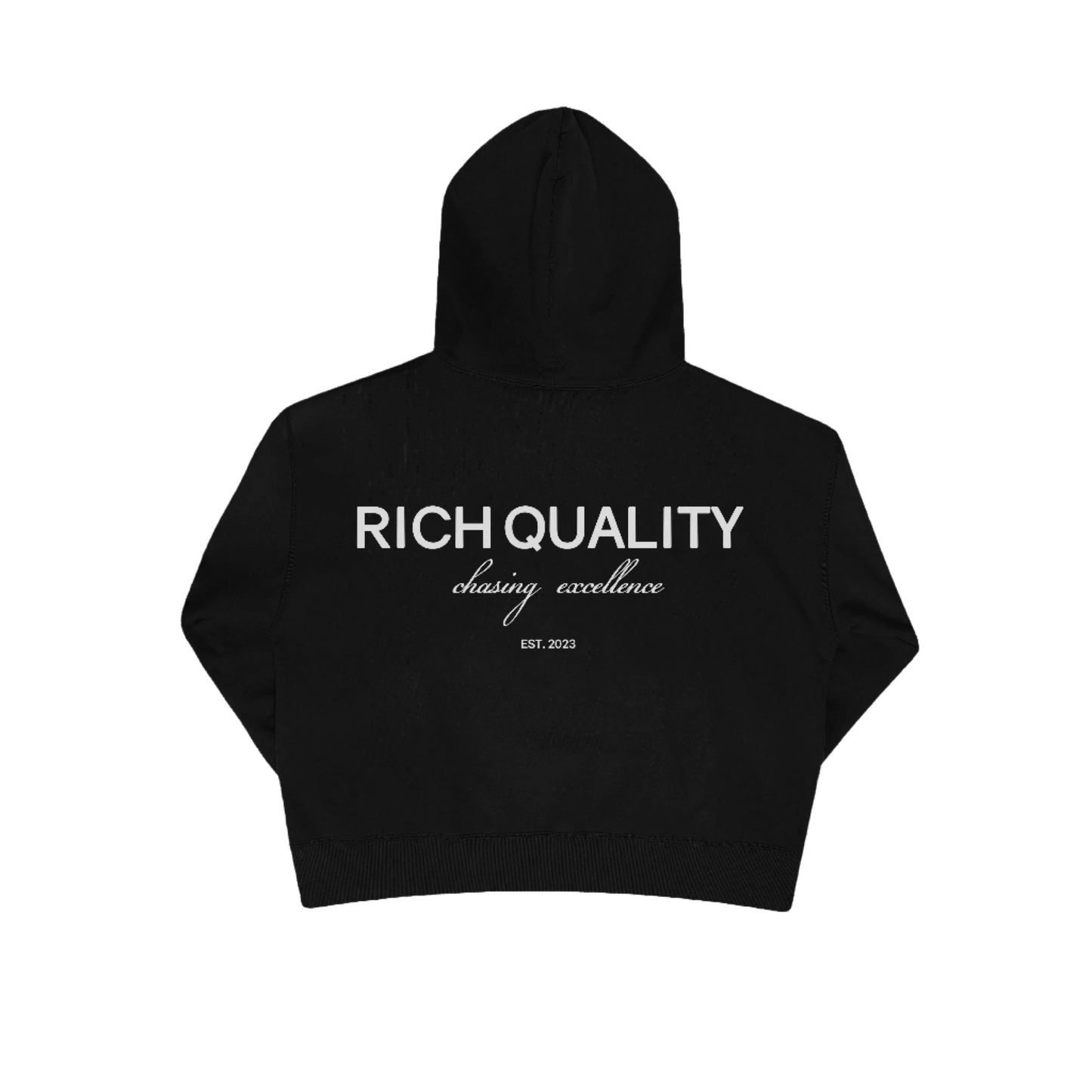 Black Rich Quality Premium Hoodie