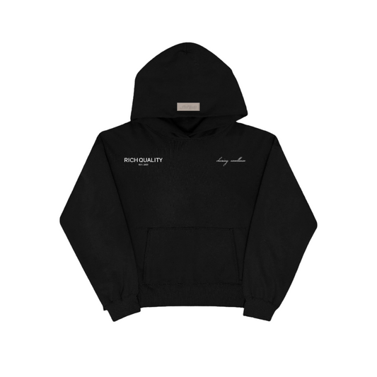 Black Rich Quality Premium Hoodie