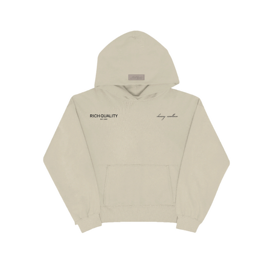 Beige Rich Quality Premium Hoodie